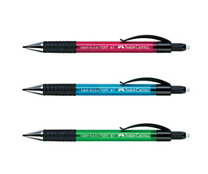 OŁÓWEK AUTOMATYCZNY FABER-CASTELL GRIP MATIC 1377 0,7 CZERWONY