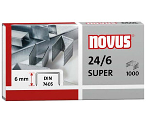 Zszywki 24/6 DIN SUPER 1000sztuk NOVUS 040-0026