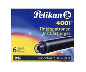 NABOJE ATRAMENTOWE PELIKAN TP/6 NIEBIESKO-CZARNE