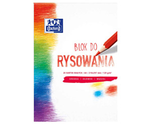BLOK RYSUNKOWY A4 20K 120G BIAŁY OXFORD 