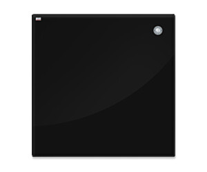 TABLICA SZKLANA 2X3 SUCHOŚCIERALNA MAGNETYCZNA 45X45CM CZARNA