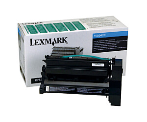 Kaseta z tonerem Lexmark do C-752/762, X752 | zwrotny | 15 000 str. | cyan