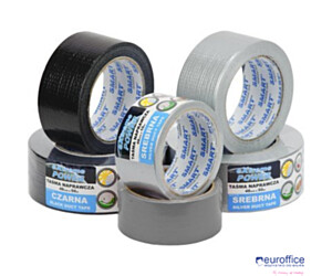Taśma naprawcza DUCT TAPE 48x50m czarna EXTREME POWER SMART