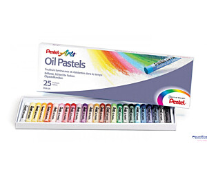 Pastele olejne 25 kolorów PHN-25 PENTEL