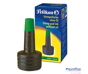 Tusz do stempli 28ml zielony PELIKAN PN351239