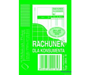 264-9 Rachunek MICHALCZYK&PROKOP A7 80 kartek