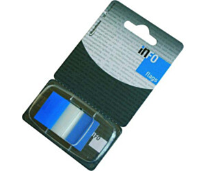 ZAKŁADKI INDEKSUJĄCE DALPO 25X43MM TRANSPARENT NIEBIESKA 772881