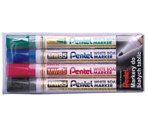 Marker do tablic PENTEL komplet 4szt MW85-4W