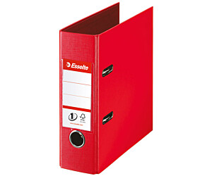 Segregator A5/75mm z mechanizmem czerwony 468630 VIVIDA No.1 ESSELTE