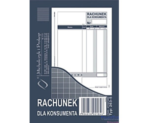 263-5 Rachunek dla konsumenta A6 offset MICHALCZYK&PROKOP
