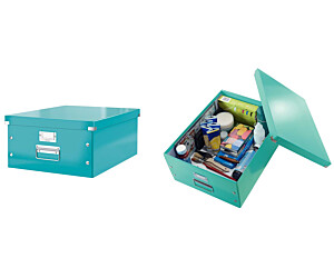Pudełko LEITZ Click & Store A3 turkusowe 60450051