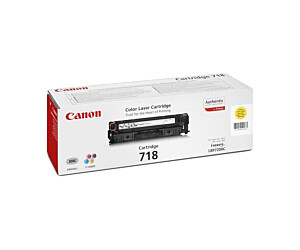 Toner Canon CRG718Y do LBP-7200/7210/7660 | korporacyjny | 2 900 str. | yellow