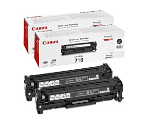Zestaw dwóch tonerów Canon CRGP718BK do LBP-7200 | korp |2x 3 400 str. | black