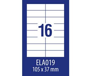 Etykiety uniwersalne ELA009 70 x 25,4 100 ark. Economy Europe100 by Avery Zweckform
