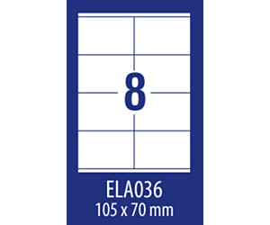 Etykiety uniwersalne ELA039 97 x 42,3 100 ark. Economy Europe100 by Avery Zweckform