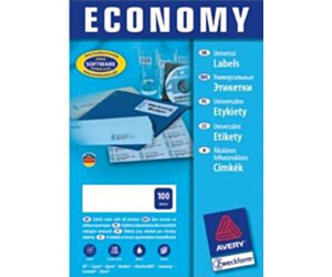 Etykiety uniwersalne ELA024 105 x 148 100 ark trwałe, Avery Zweckform