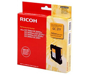 Tusz Ricoh do GX2500/3000/3050/5050/7000 | 1 000 str. | yellow