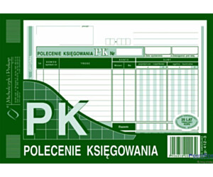 412-3 Polecenie księgowania A5(o+k) MICHALCZYK&PROKOP 80 kartek