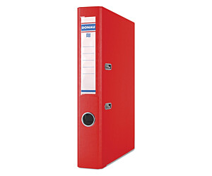 SEGREGATOR DONAU A4 50 MM PREMIUM PP CZERWONY