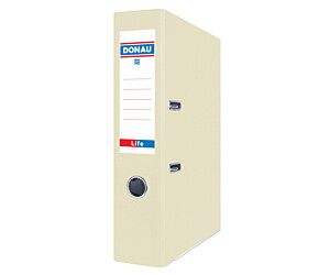 SEGREGATOR DONAU A4 75 MM LIFE PASTELOWY ŻÓŁTY