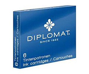 NABOJE ATRAMENTOWE DIPLOMAT NIEBIESKIE 6 SZT.