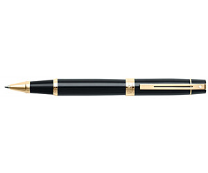 PIÓRO KULKOWE SHEAFFER 300 (9325) CZARNE ZŁOTE