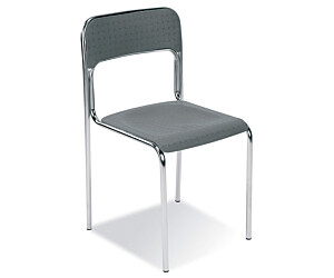 KRZESŁO STACJONARNE CORTINA K-05 SZARE