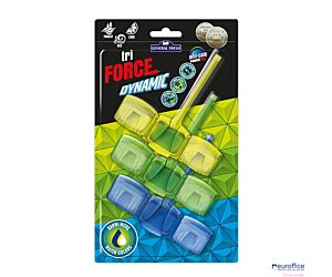Kostka do WC zawieszka 3x45g TRIO-FORCE DYNAMIK (cytryna, morze, las) GENERAL FRESH