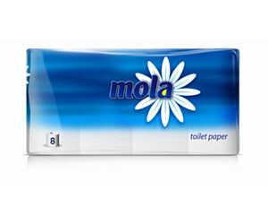 PAPIER TOALETOWY MOLA BIAŁY  8SZT 