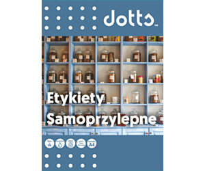 Etykieta samoprzylepna DOTTS A4 (100ark) 105x148mm (4 etyk/arkuszu)