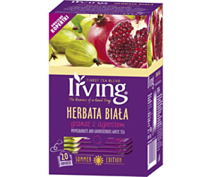 HERBATA IRVING BIAŁA GRANAT Z AGRESTEM A`20