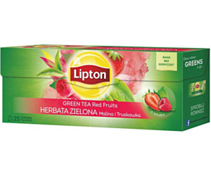 HERBATA LIPTON ZIELONA Z MALINĄ I TRUSKAWKĄ A`25