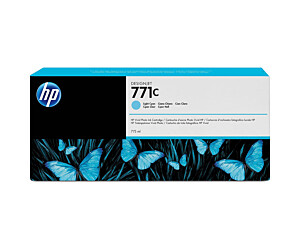 Tusz HP 771c do Designjet Z6200 | 775ml | Light Cyan