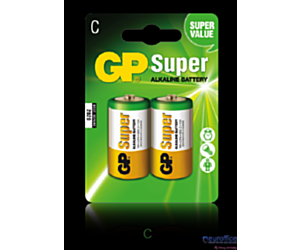 Bateria alkaliczna GP Super C / LR14 (2szt) 1.5V GPPCA14AS003