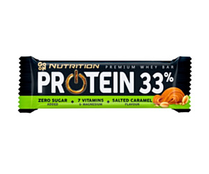 baton Go On Nutrition Protein Bar 33% Salted Caramel- Peanut Butter 50g Sante