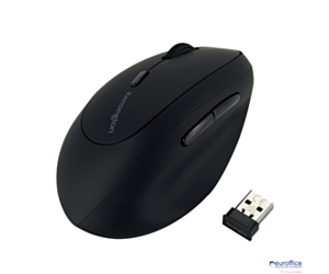 Bezprzewodowa mysz Kensington Pro Fit_ Ergo dla osób leworęcznych, czarna K79810WW