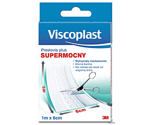 Tkaninowy plaster opatrunkowy 1mx6cm 3M PRESTOVIS PLUS