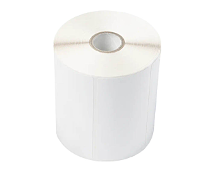 Białe etykiety Brother niepowlekane cięte w rolce 102 mm x 150 mm | 550 etykiet