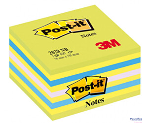 Bloczek 3M POST-IT 2028-NB 76x76mm niebiesko-zielony 400k FT510093253