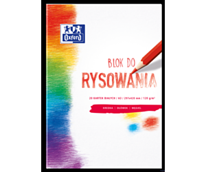 Blok rysowania OXFORD A3 20k 120G biały 400093197