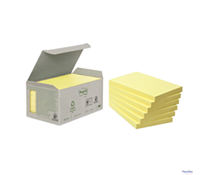 Ekologiczne karteczki samoprzylepne Post-it_ z certyfikatem PEFC Recycled