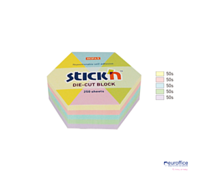 Notes sześciokąt