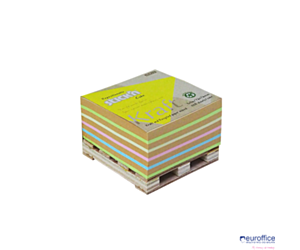 Notes kostka kraft paleta 76x76mm