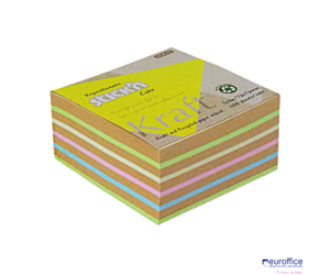 Notes kostka kraft 76x76mm