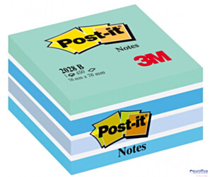 Bloczek 3M POST-IT 2028-B 76x76mm niebieski 450k FT510093212