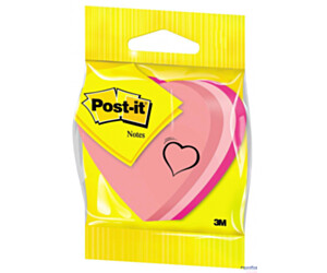 Bloczek 3M POST-IT SERCE neonowe 2007H 225k FT510076563