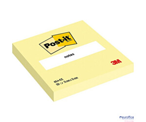 Bloczek_samoprzylepny POST-IT (654), 76x76mm, 1x100 kart., żółty
