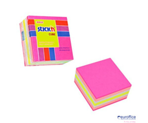 Bloczek STICK"N 51x51mm różowy-mix neon i pastel 21533