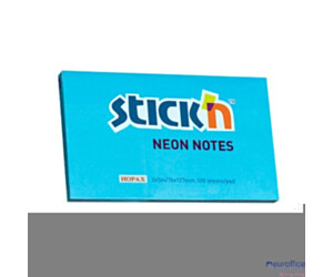 Bloczek_STICKN 127x76mm niebieski neonowy 100k 21100k 213 STICKN