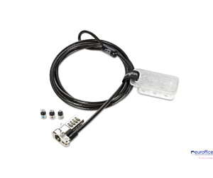Blokada z zamkiem szyfrowym Kensington Universal 3 w 1 K60615WW